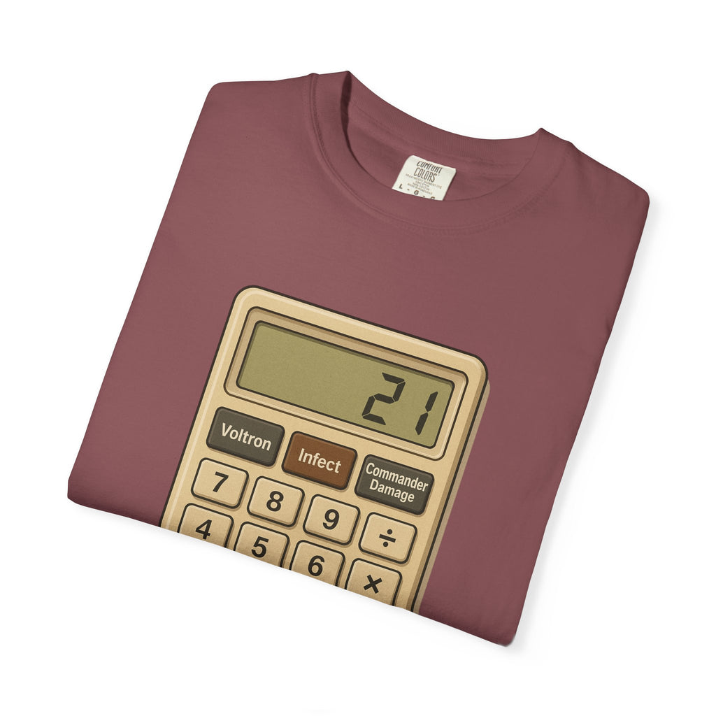 Commander Damage Calculator T-Shirt - The Only Math That Matters