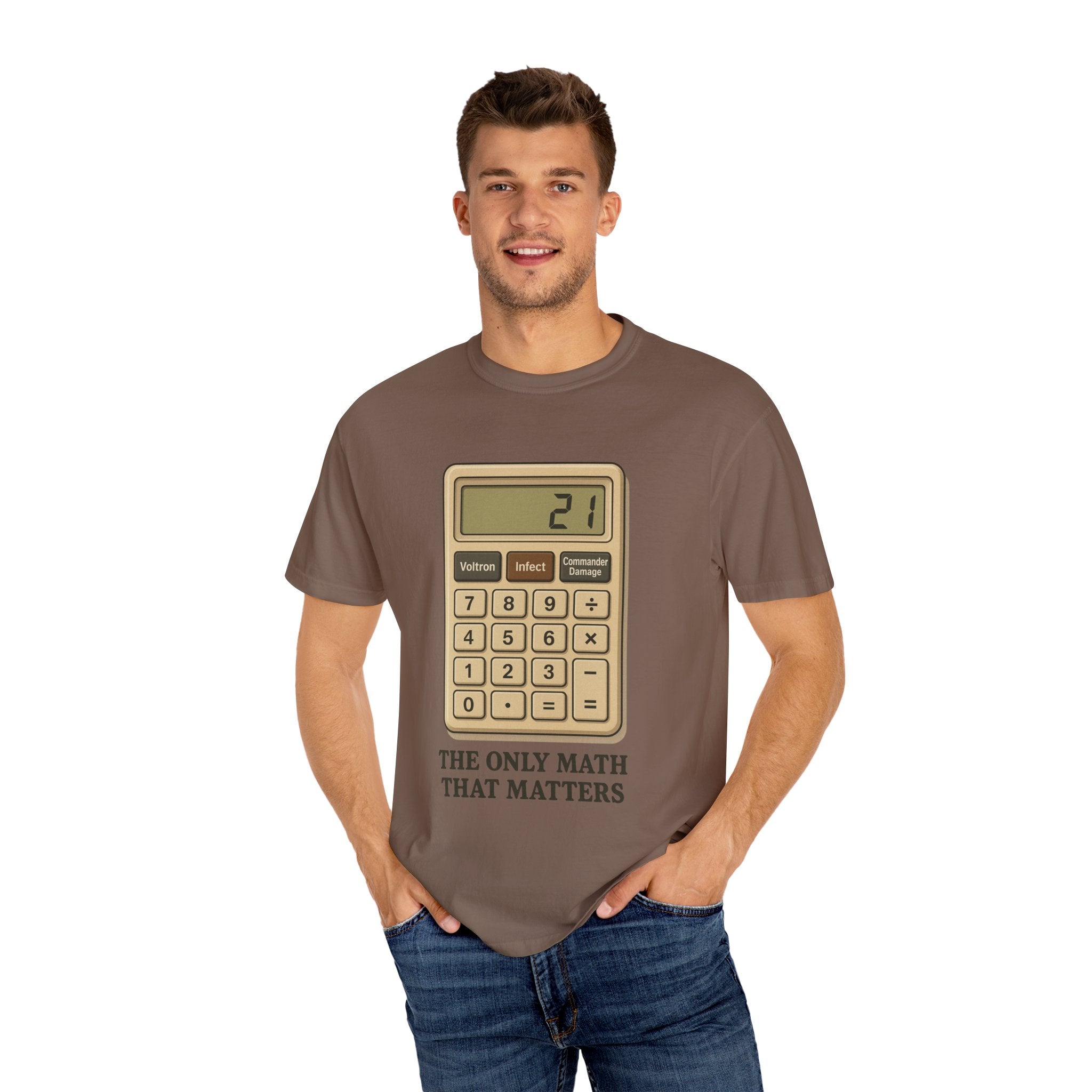 Commander Damage Calculator T-Shirt - The Only Math That Matters