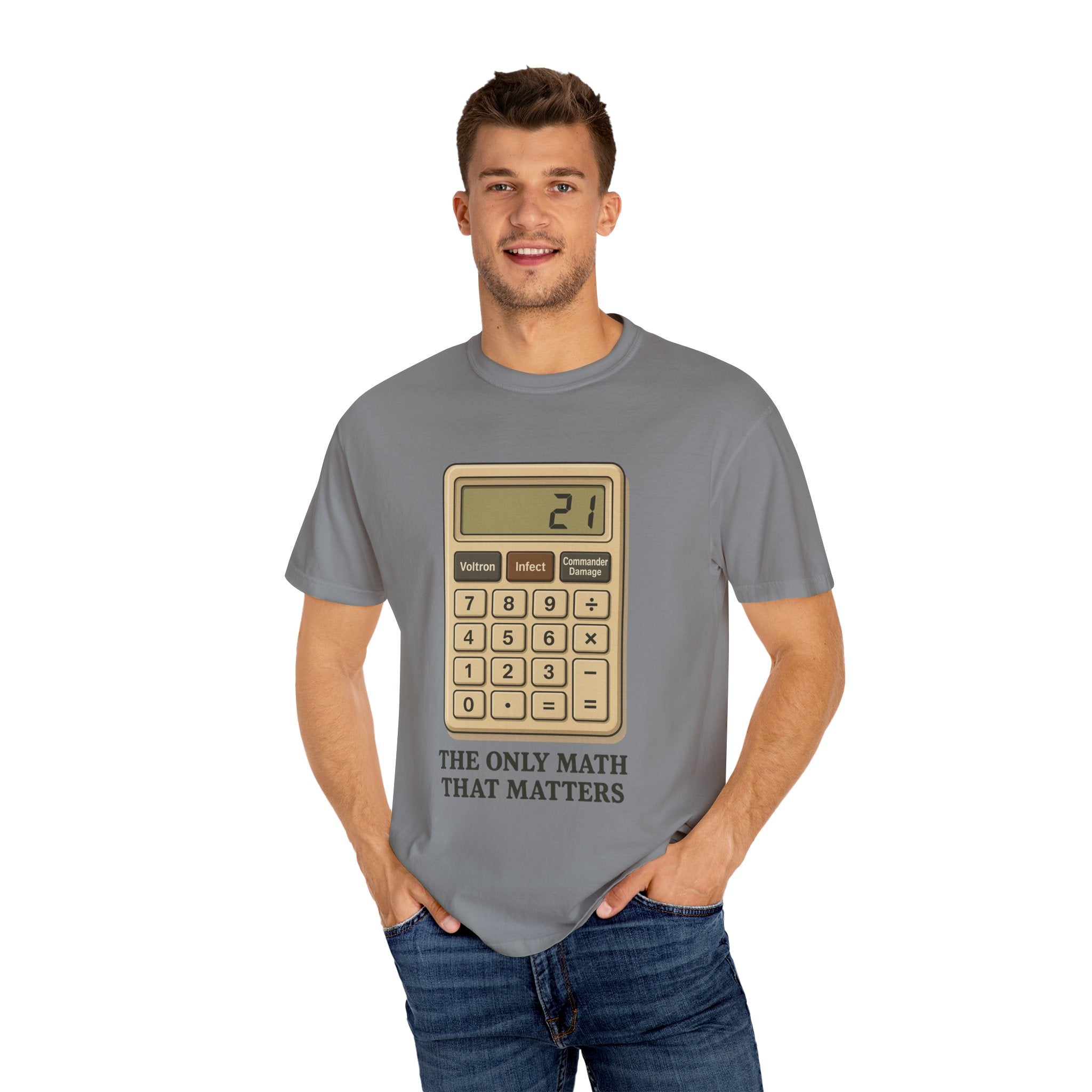 Commander Damage Calculator T-Shirt - The Only Math That Matters