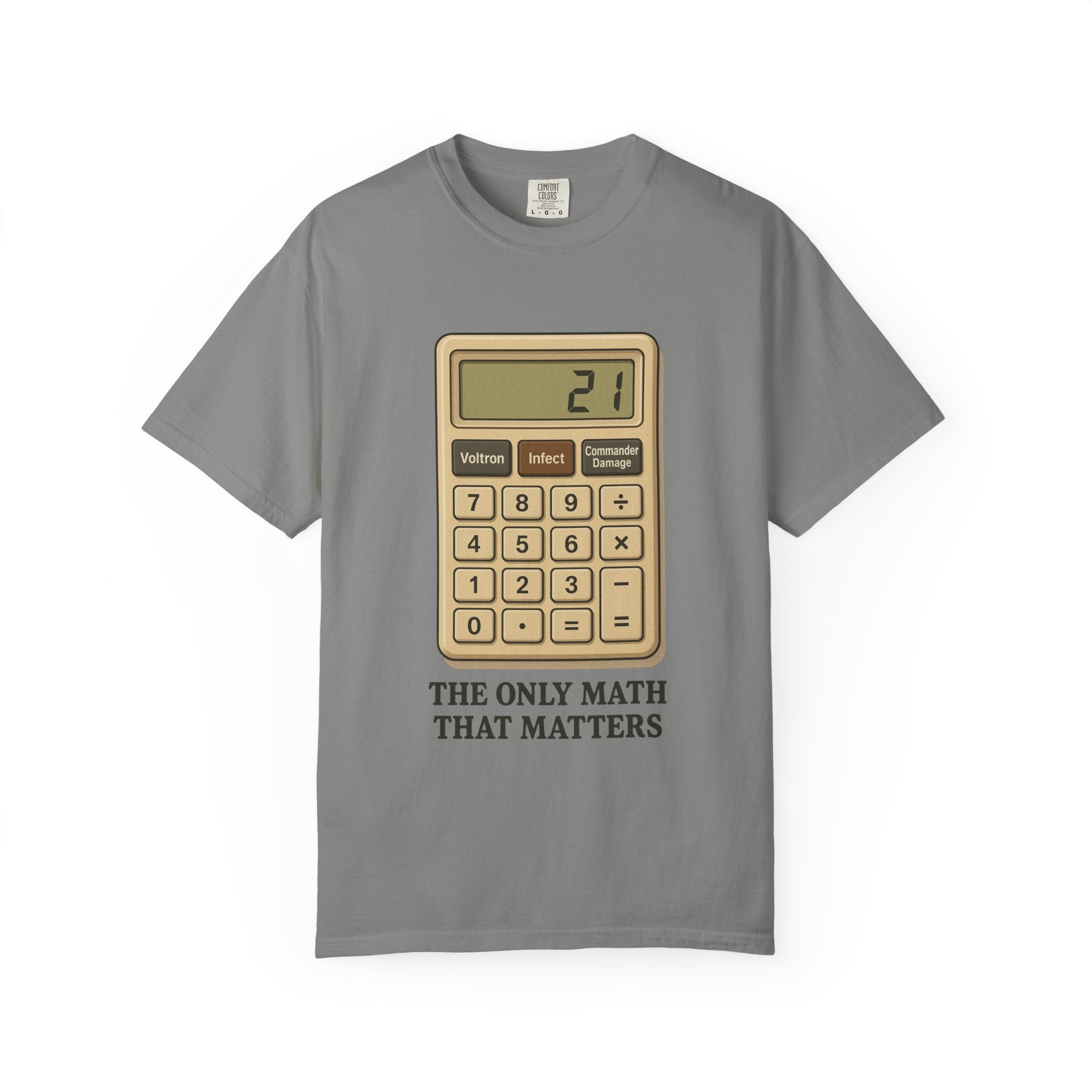 Commander Damage Calculator T-Shirt - The Only Math That Matters