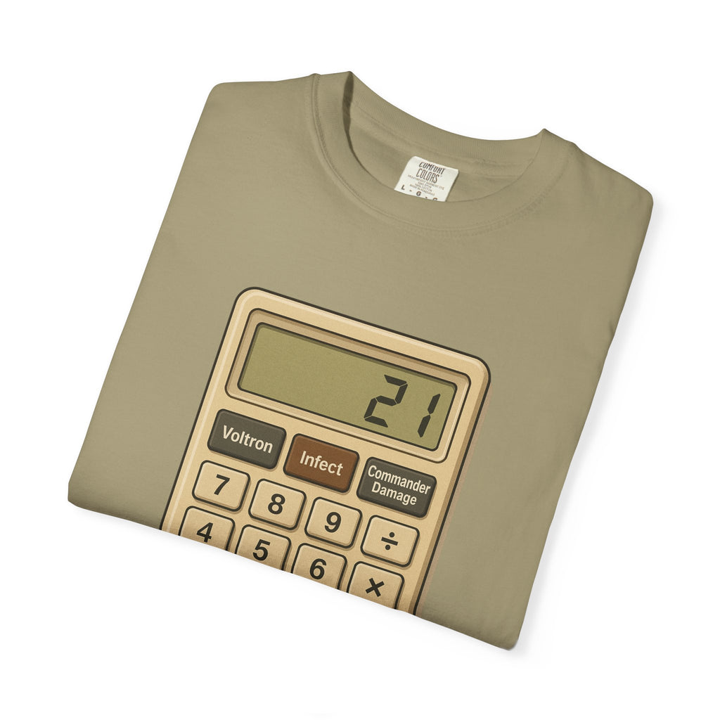 Commander Damage Calculator T-Shirt - The Only Math That Matters